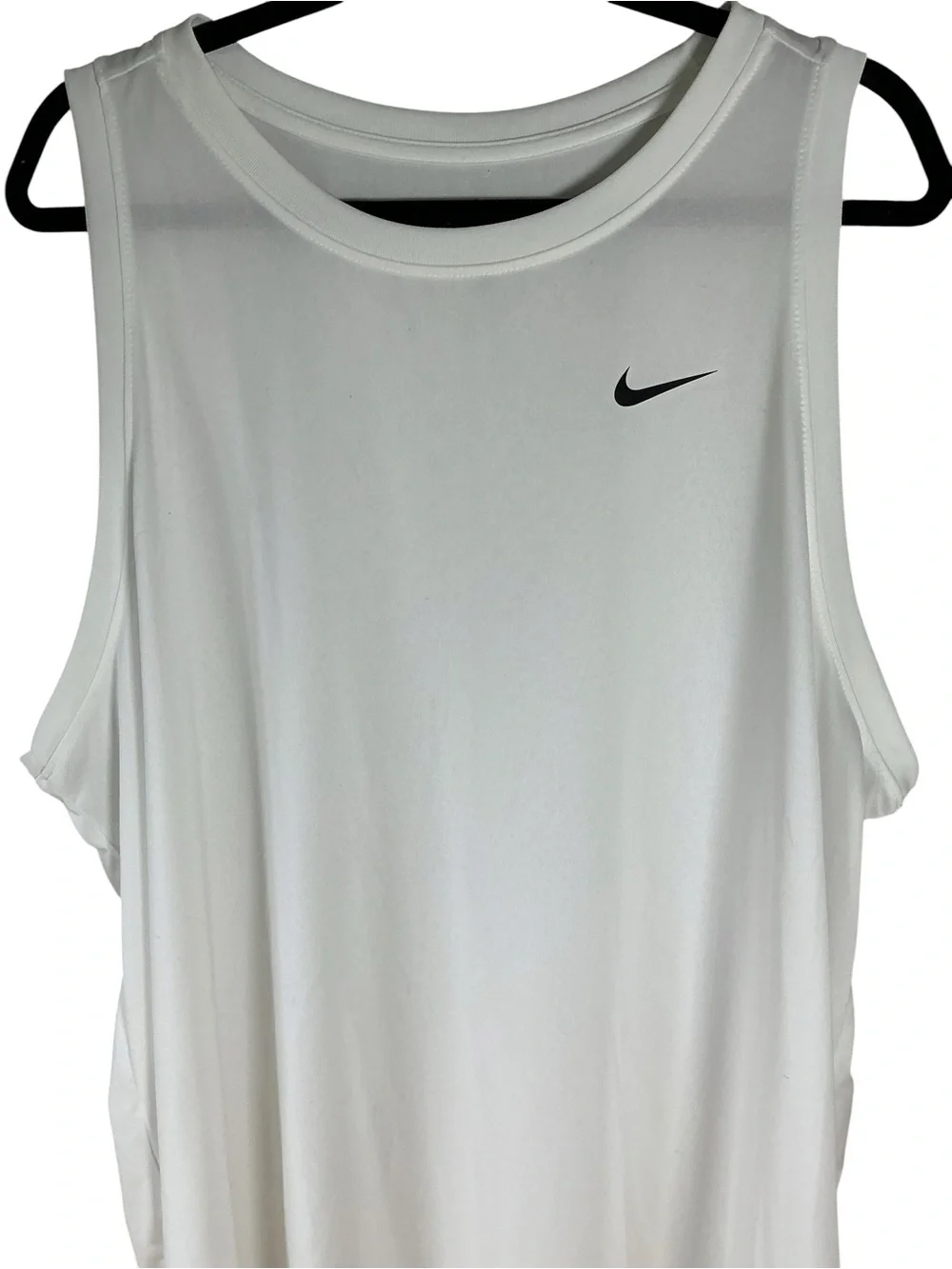 Nike Dri-FIT Ready Tank Size 3XL Men's White Unisex Athletic Top